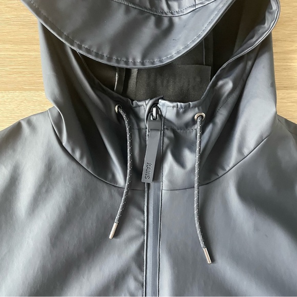 Rains M Navy StormBreaker Jacket - Picture 3 of 7